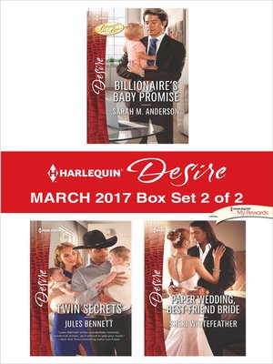 cover image of Harlequin Desire March 2017, Box Set 2 of 2